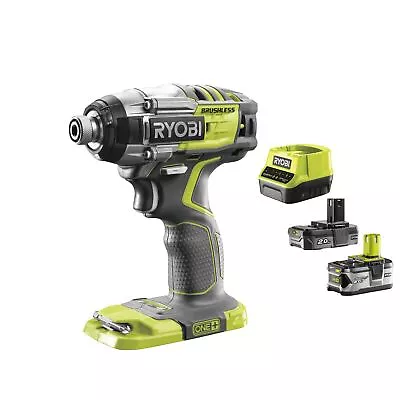 Ryobi R18IW3-0 Impact Wrench Battery 18V ONE+ 1/2  Quadr 400Nm (2.0+4.0)Ah • $817.29