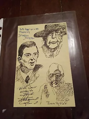 FLORIDA HISTORY LOT Marjory Stoneman Douglas Nathaniel Reed Jonnie Fisk Signed • $200