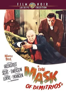 The Mask Of Dimitrios DVD (1944) - Sydney Greenstreet Zachary Scott Faye Emerson • £37.21