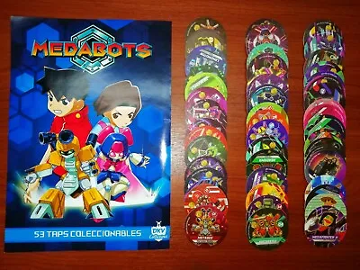 Medabots Tazos 53/53 Complete Set!! + Checklist - Peru Year 2020 • $96.50