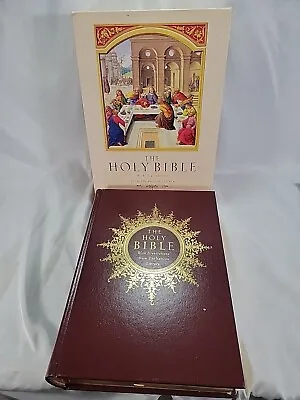 NSRV Holy Bible With Illustrations From The Vatican Library 1996 First Edition • $49.95