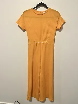 Zara  Yellow Jumpsuit Size 8-10 • $20