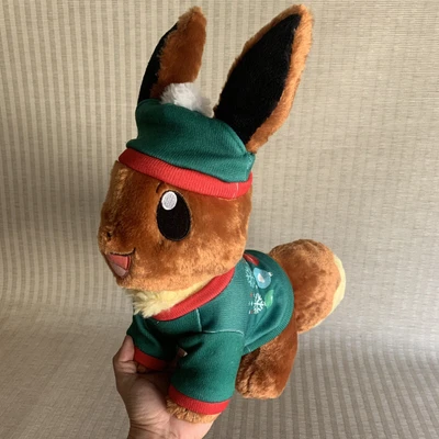 $34.95 • Buy Pokemon Build A Bear Eevee Christmas Sweater Plush 18  Stuffed Animal Toy Figure