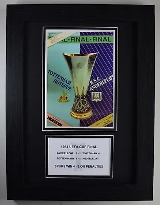 1984 UEFA Cup Final Tottenham Hotspur A4 Photo Display Programme Gift • £9.99