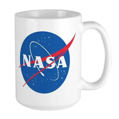 CafePress NASA Logo Mugs Coffee Mug Large 15 Oz. White Coffee Cup (243351696) • $17.99