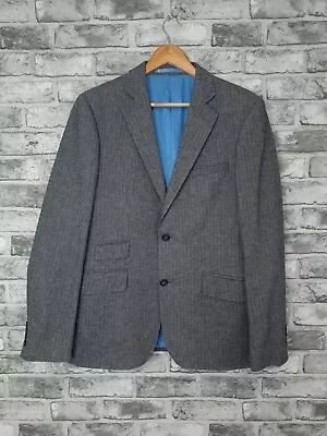 Holland Esquire Blazer Size 40 R Jacket Blue Mix • £59.99