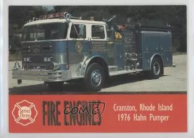 1994 Bon Air Fire Engines Series 3 Cranston Rhode Island 1976 Hahn Pumper 0b6 • $2.83