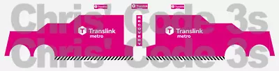 £8.50 • Buy 1/76 Code 3 - Translink Metro Livery Decals Suit Oxford Diecast Recovery Trucks