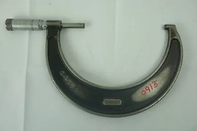 STARRETT Outside Micrometer 4-5 Inches No. 436 • $49.95