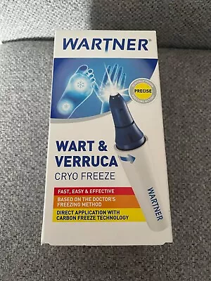 Wartner Cryotherapy Effective Removal Warts & Verrucas Doctor's Freezing Method • £14.29