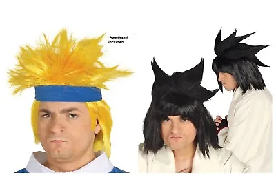 Anime Wig Cosplay Costume Hair Party Halloween Comic Convention Adults Spikey • $33.49