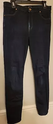 J Brand - Mid-Rise Skinny Leg Jeans Dark Wash - Size 31 • $15.99