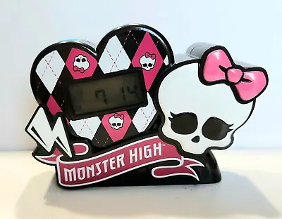 Monster High Love Alarm Clock Radio Battery Operated 2013 Tested/Working • $15.99