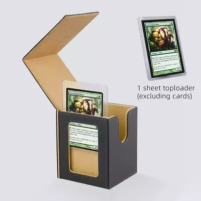 Card Deck Storage Box TCG MTG Board Games Commander Card Carrying Organiser Case • $21.24