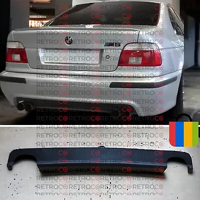 For BMW E39 Rear M5 Style Bumper Diffuser Trim Matte Black • $65