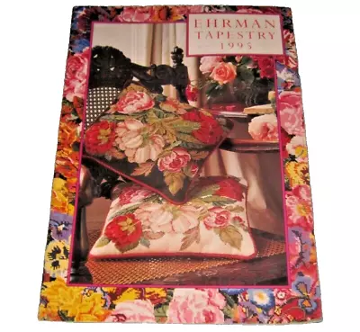 1995 Ehrman Tapestery Needlepoint Catalog ~ Kits Kaffe Fassett Mccready + *euc • $24.95