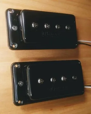 Eddy Elliott Custom Mosrite Bass Guitar Pickups In Black  • $299