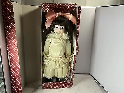 The Classics  Cecelia  Porcelain Doll By Russ New 14” • $8