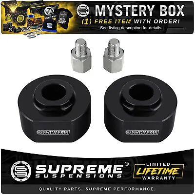 2  Front Coil Spacers Leveling Lift Kit For 1999-2023 Ford F350 Super Duty 2WD • $70