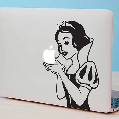 $6.05 • Buy SNOW WHITE / DISNEY Apple MacBook Decal Sticker Fits All MacBook Models