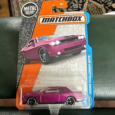 Matchbox Dodge Challenger SRT8 Purple Coupe Car MBX • $10.99