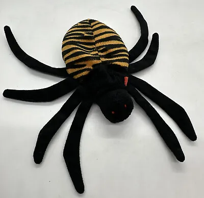 Ty Beanie Baby Spinner The Spider 1996 Halloween Mini 5  Body NO TAGS • $7.22