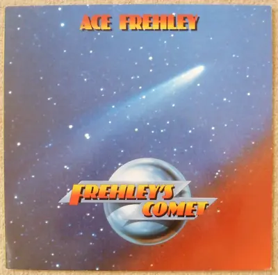 Ace Frehley Frehley's Comet 1987 Vinyl LP + Inner 781 749-1  EX/VG+    Kiss • £17.50