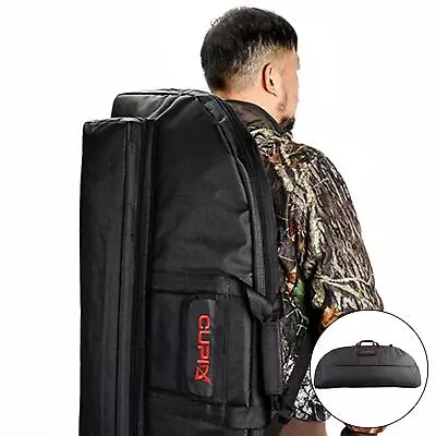 Compound Bow Case Holder Archery Bow Bag Backpack For Hunting Target Practicing • $53.13