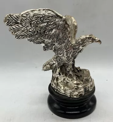 Flying Eagle Statue Mascot On Stand Vintage Antique Style Decorative • £20