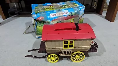 Sylvanian Families Calico Critters Gypsy Caravan With Working Light. Inc Box • £26