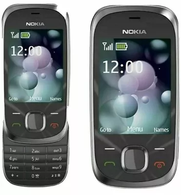 Brand New Nokia Slide 7230 - Graphite (Unlocked) Mobile Phone Only With Warranty • £34.99