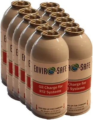 Envirosafe Oil Charge For R12 Auto A/C Refrigerant Oil • $71