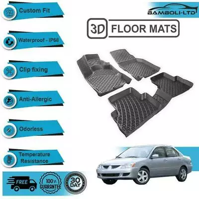 3D Molded Interior Car Floor Mat For Mitsubishi Lancer 2003-2007(Black) • $94.90