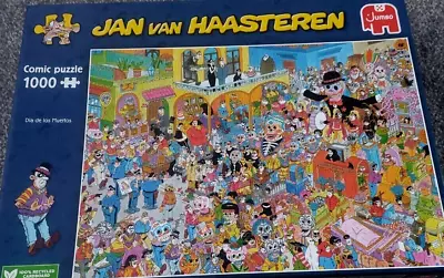 Jan Van Haasteren 1000 Piece Puzzle Dia De Los Muertos. Complete. Ex.Cond. • £10