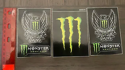 Monster Energy Stickers (lot Of 3) • $4.99