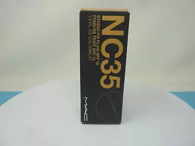 Mac Studio Fix Fluid Foundation Spf15 Nc35 -30ml • £30