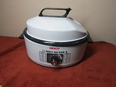 Vintage Nesco 6 Qt Stick Portable Roaster Air Oven Electric Convection Oven • $129.99