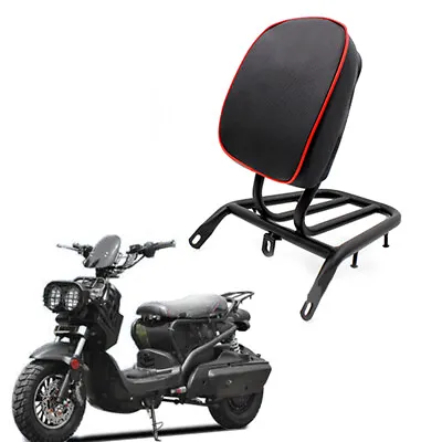 Detachable Bar Rear Shelf Luggage Rack Motorcycle Bike Backrest • $57.85