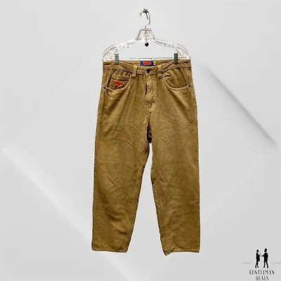 Empyre Zumiez Beige Corduroy Skate Pants Boys/Men’s Teen 31x27 Tag 30 High Rise • $79.90