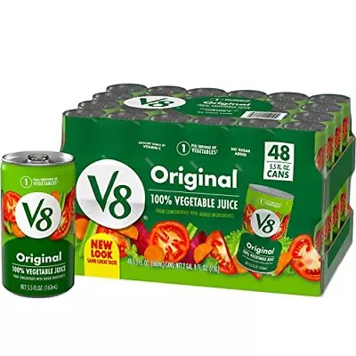 V8 Original 100% Vegetable Juice Vegetable Blend With Tomato Juice 5.5 FL OZ ... • $70.38