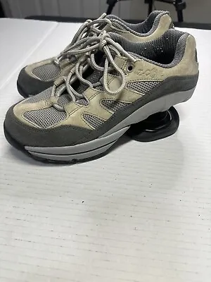 $79.99 • Buy Z Coil Freedom Gray Suede Pain Relief Comfort Spring Shoes Womens Sz 7 No Box
