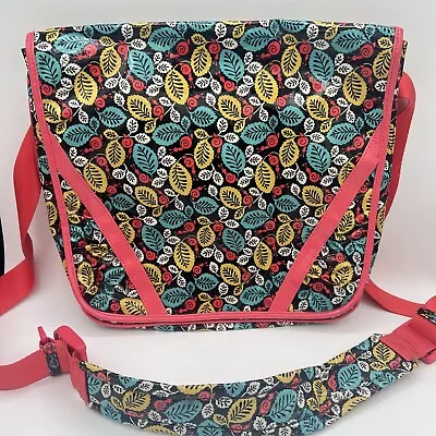 Vera Bradley Frill Messenger Bag Happy Snails Crossbody Tote Purse • $25