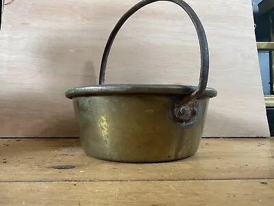 Antique Brass Preserve Jam Pan / Pot • £8.99