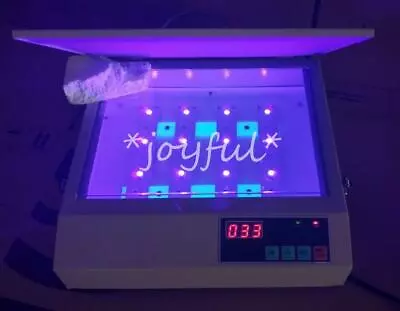 £209.65 • Buy New Mini UV Exposure Unit For Screen Printing Hot Foil Stamping Pad PCB Curing