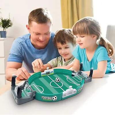 Funny Football Table Game Interactive Toys Kids Adults Tabletop Soccer Xmas Gift • £15.99