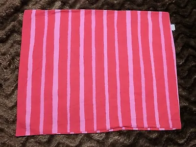 MARIMEKKO Pillow Case Cover Red Pink Striped Cotton  • $19.95