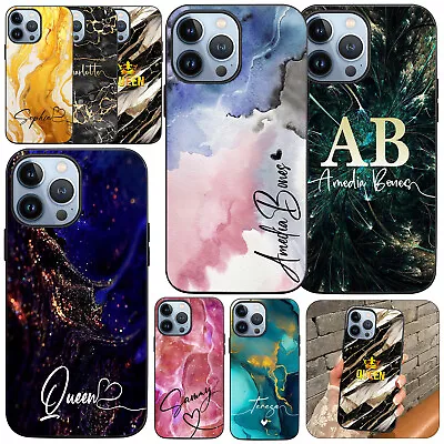 Unique Personalised Name Phone Case TPU Cover For IPhone 15 Pro Max 14 13 12 8 7 • £5.51