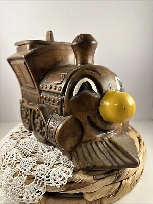 *VINTAGE/RETO* Treasure Craft Train Engine No 9 Cookie Jar • $35