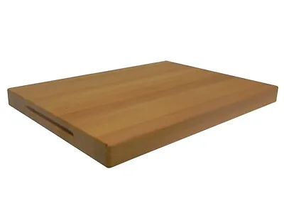 XXXL Professional Chopping Board Block Thick Solid Strong Oak Wood 40 X 30cm /T1 • £27.99