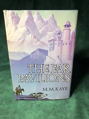 THE FAR PAVILIONS By M. M. Kaye 1978 Vintage Book Of The Month Edition ~ HC+DC • £24.05